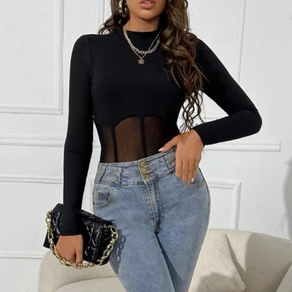 Black bodysuit